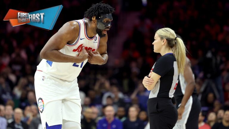 76ers beat Spurs, Joel Embiid ejected during 2nd quarter | First Things First