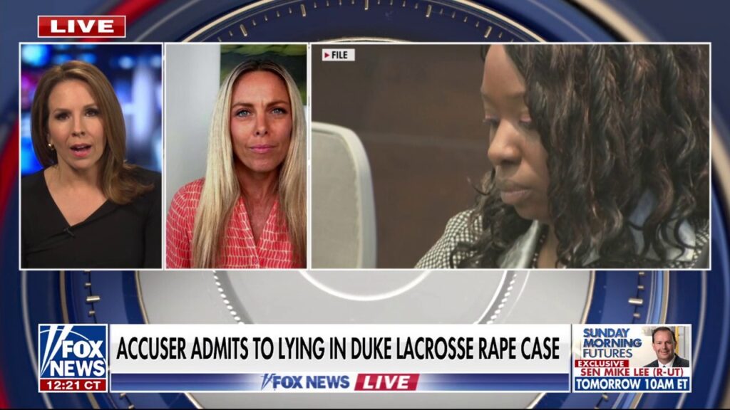 Woman admits to falsely accusing three Duke lacrosse students of rape