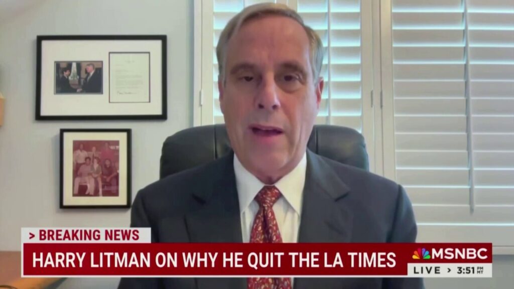 LA Times columnist resigns from outlet, shreds owner’s ‘shameful capitulation’ to Trump