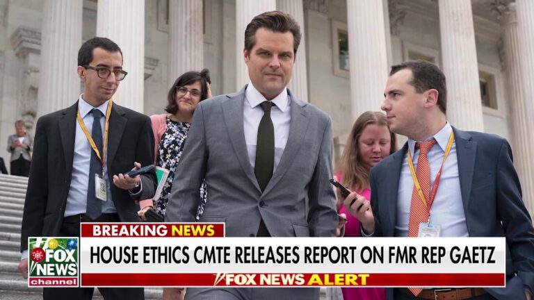 House Ethics Committee releases bombshell report on Matt Gaetz