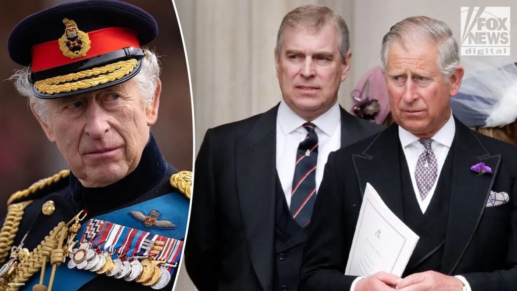 King Charles secretly paying Prince Andrew's rent, author claims