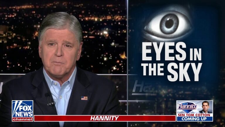 Hannity torches the Biden admin over ‘chilling’ drone flights: ‘Shady cabal’ that doesn’t ‘give a damn’