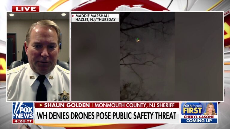 NJ sheriff calls on officials to declare a state of emergency over mysterious drones