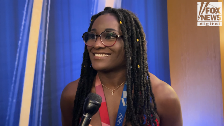 Olympic gold medalist Tamyra Mensah-Stock says she will only wrestle biological men ‘in practice’