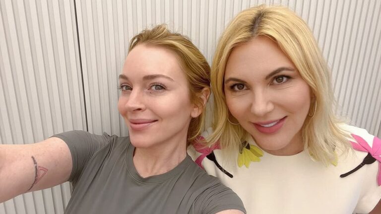 Lindsay Lohan's dermatologist says 'some kind of magic' helps star keep youthful appearance