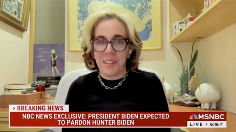 Liberal MSNBC contributor speechless over Hunter Biden pardon: 'I have to process it ... I'm sorry'