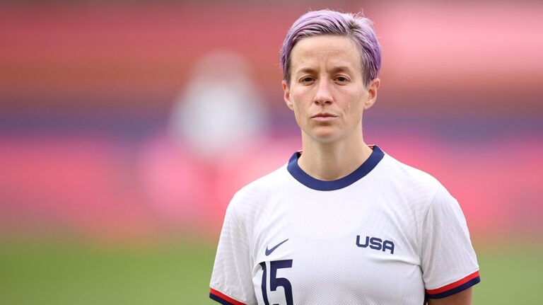 Megan Rapinoe hypes NWSL star's award win despite sex eligibility test controversy