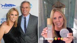 Cheryl Hines shares video of RFK Jr. naked in shower to promote self-care product company: 'Oh Bobby'