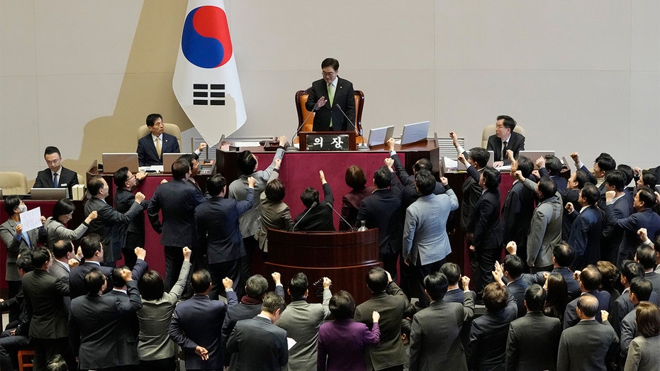 South Korea's opposition-controlled National Assembly votes to impeach acting President Han