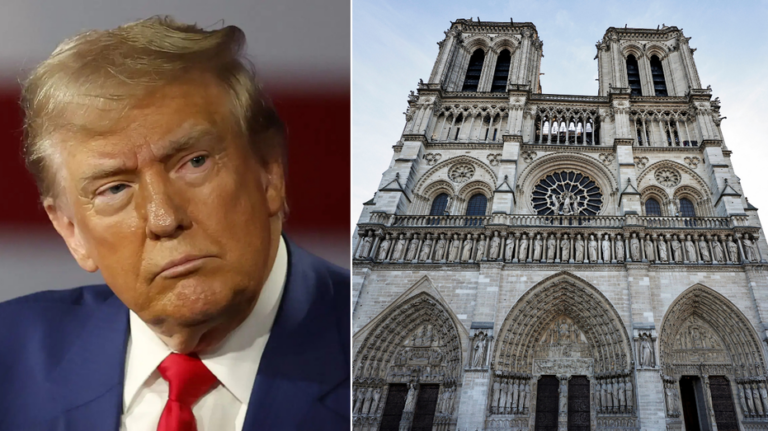 Trump returns to Europe for the 1st time following election win for Notre Dame's reopening