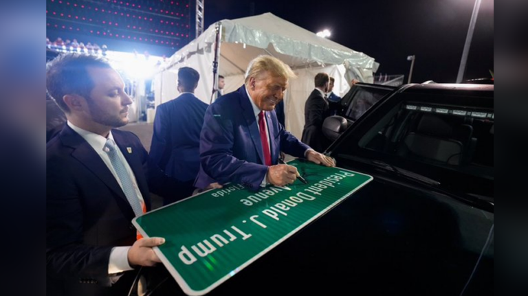 Dems help pave way for Donald J. Trump Avenue in Miami-Dade County after historic election victory