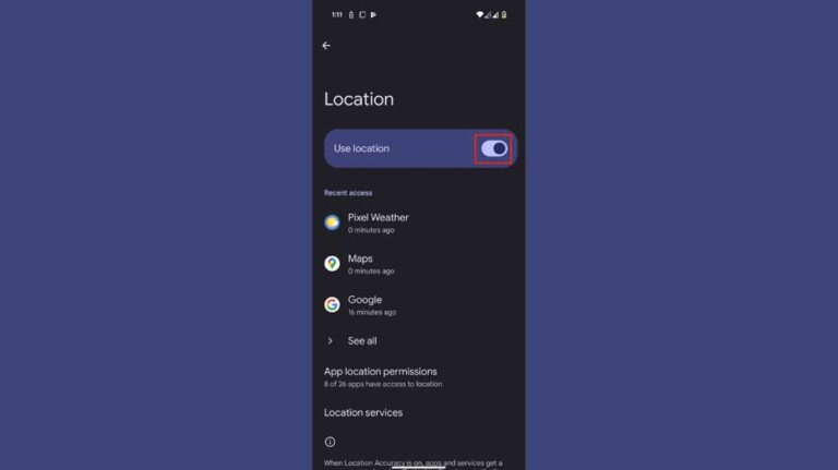 It is easier than ever to disable Location Sharing on your Android phone