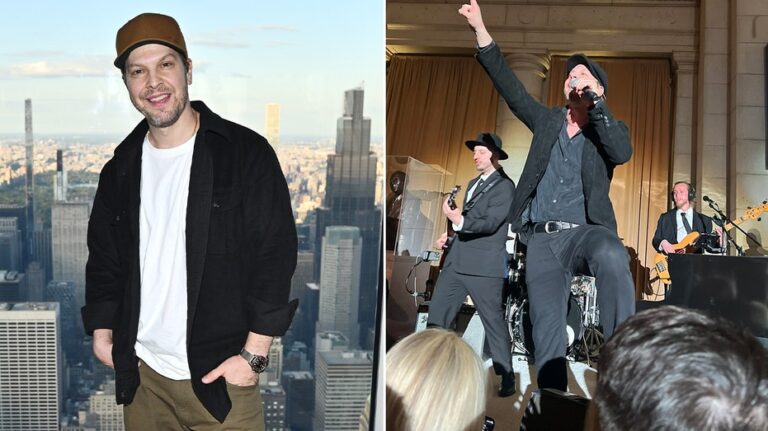 Trump inauguration performer Gavin DeGraw salutes 'businessman running largest economy in world'