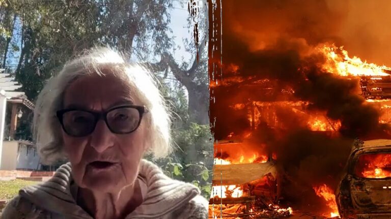 Grandma who went viral after Los Angeles wildfire engulfed her home optimistic about starting over at 90