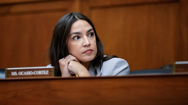 AOC laments state of her party after Democrats vote for trans athlete ban bill: 'We're not in good shape'