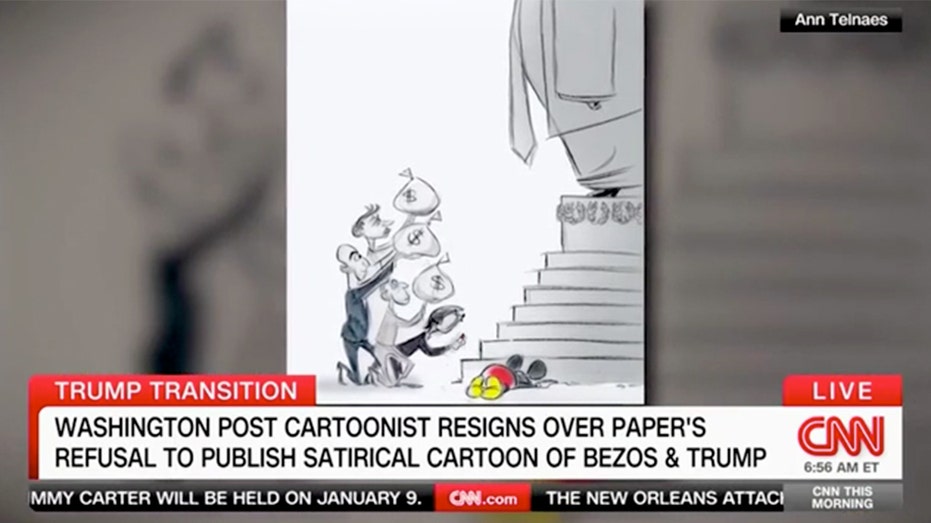 Washington Post in 'disarray' after cartoonist quits, staff exodus