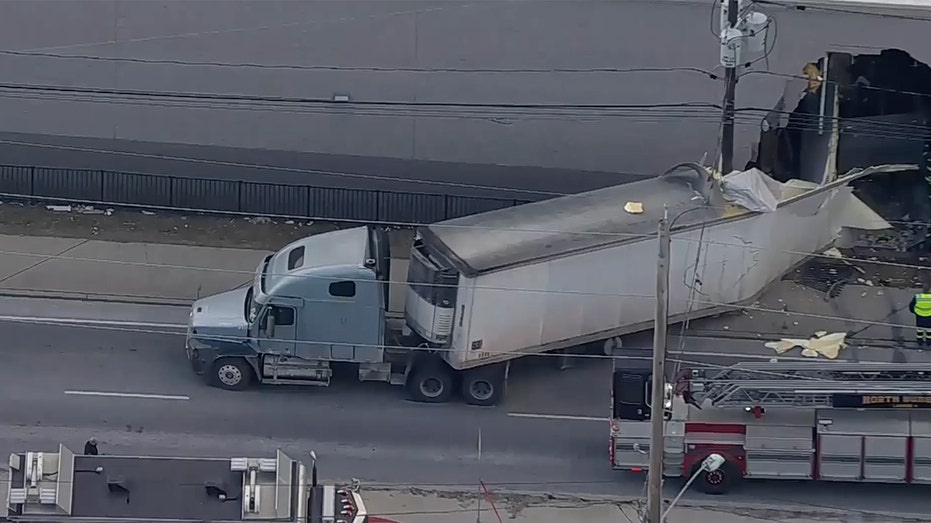 Half a dozen injured after tractor-trailer, dump truck slam into NJ Target