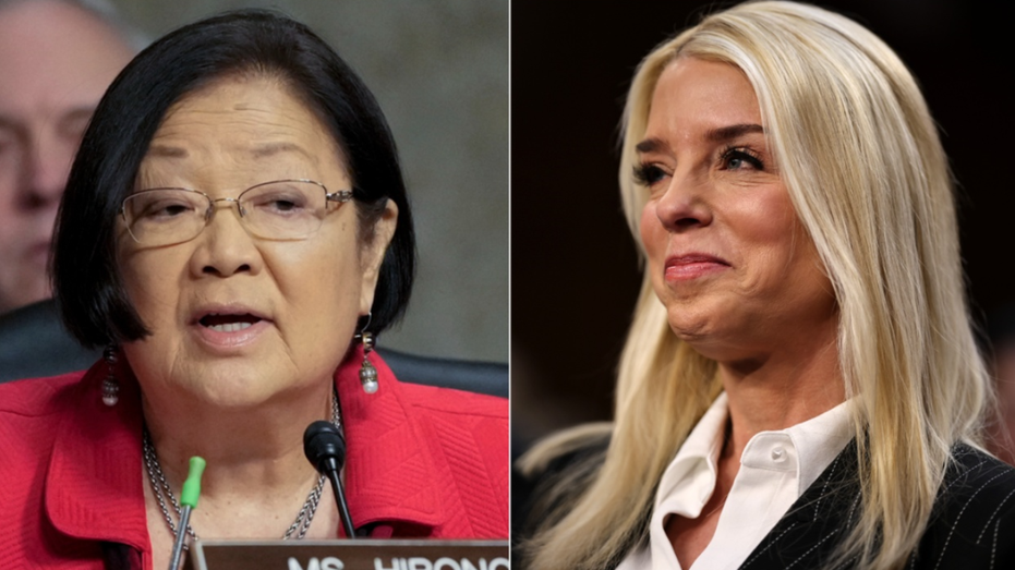 Bondi claps back at Hirono amid questions about political prosecutions: 'Refused to meet with me'