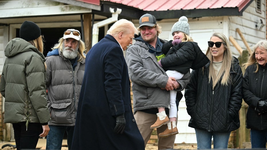 Trump's visit to small-town North Carolina brings hope to hurricane survivors who lost everything