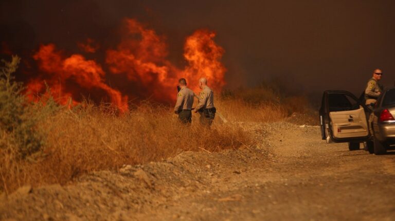 Hughes Fire forces partial evacuation of 5,000+ person Los Angeles jail