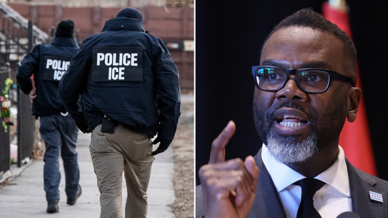 Chicago mayor rips ICE operations, says Trump 'is attempting to get us to surrender our humanity'