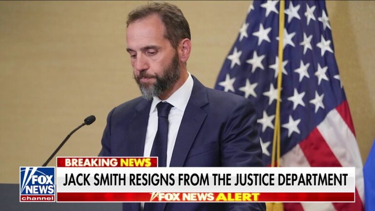 Jack Smith resigns from the Justice Department