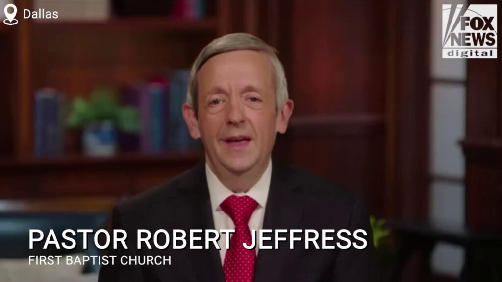 'Pray for our leaders,' urges Pastor Robert Jeffress as new Trump administration comes in