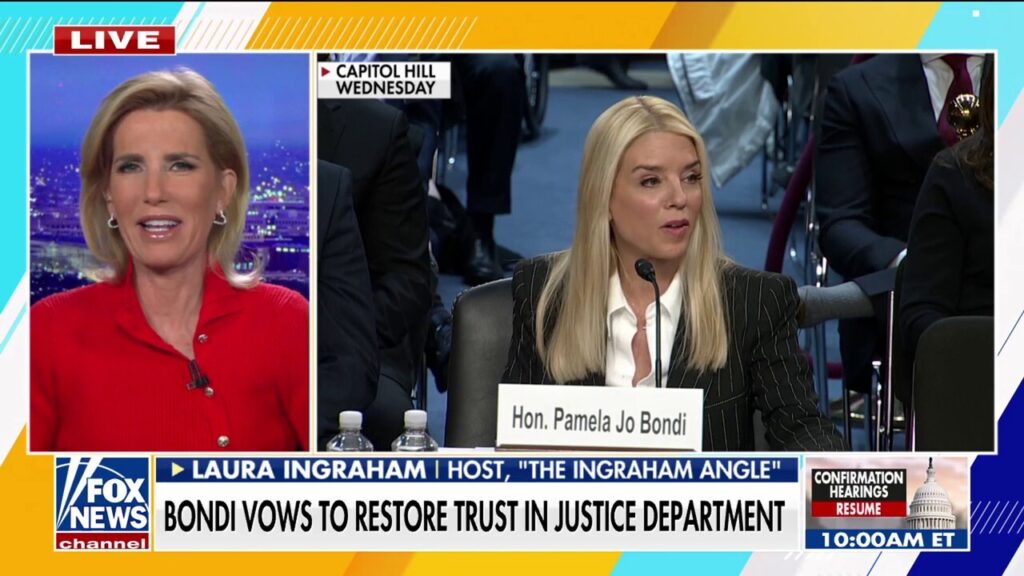 Laura Ingraham: Democrats 'embarrassed themselves' during Pam Bondi's confirmation hearing