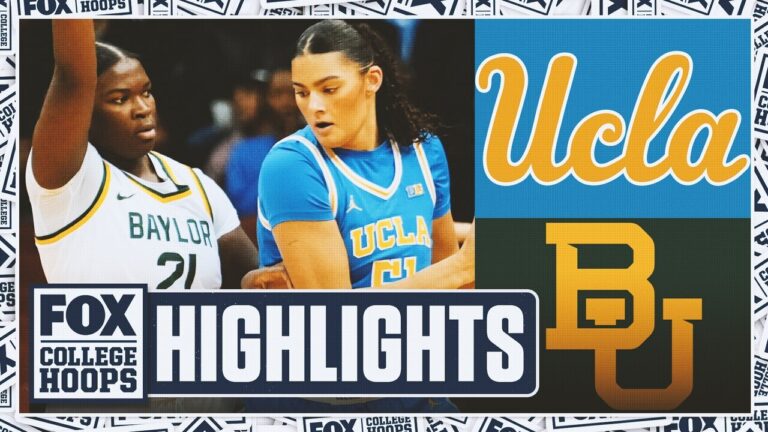 No. 1 UCLA Bruins vs. No. 25 Baylor Bears Highlights | FOX College Hoops