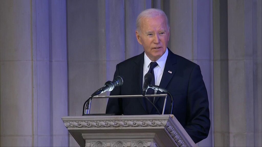 Biden honors President Jimmy Carter: 'He taught me the strength of character'