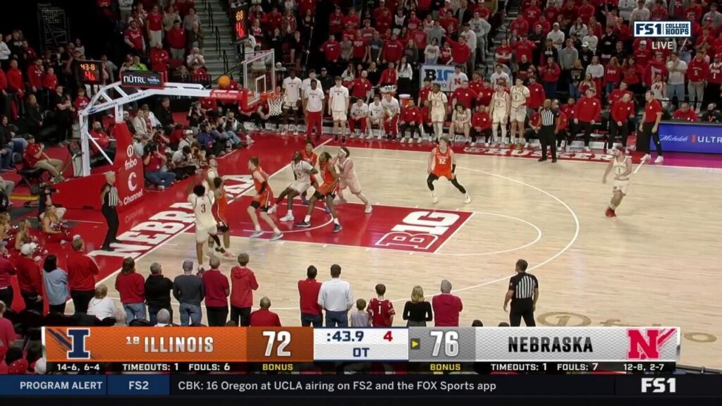 Brice Williams makes jumper to seal Nebraska's 80-74 win over Illinois