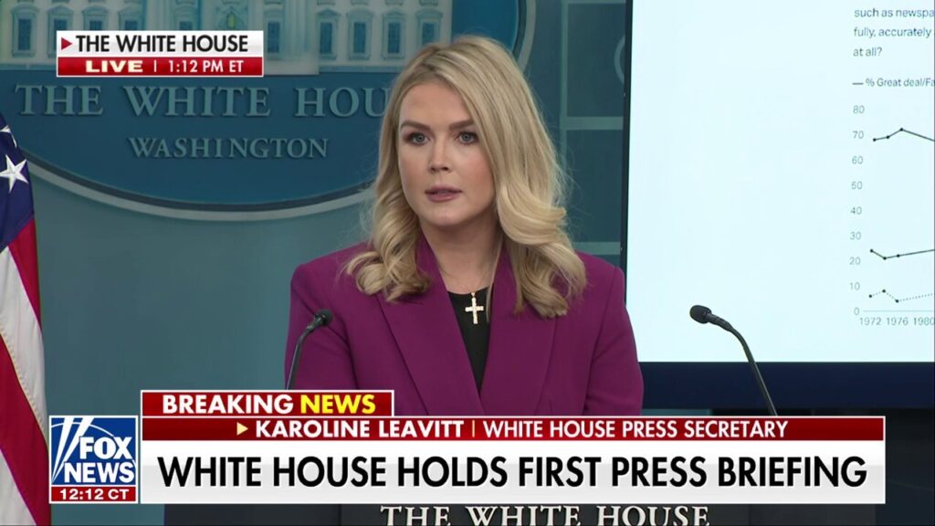 Trump WH opens briefing room to non-legacy media: 'Share Trump's message everywhere'