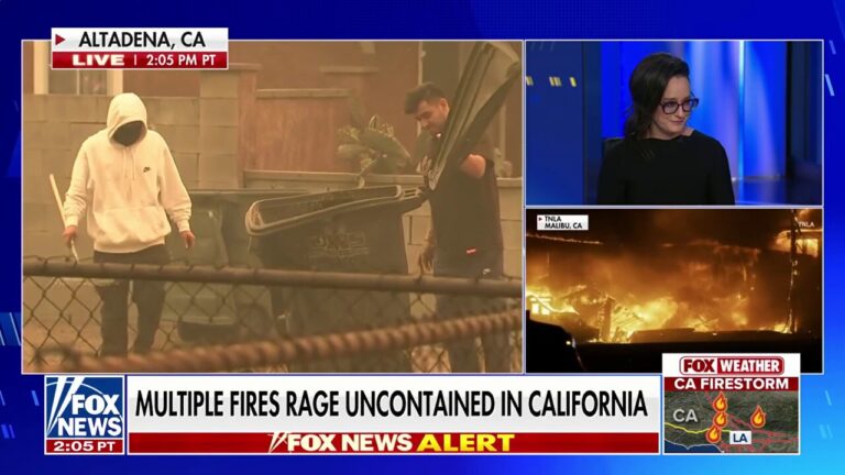 Out of control fires burn in Southern California, hit Fox News family personally