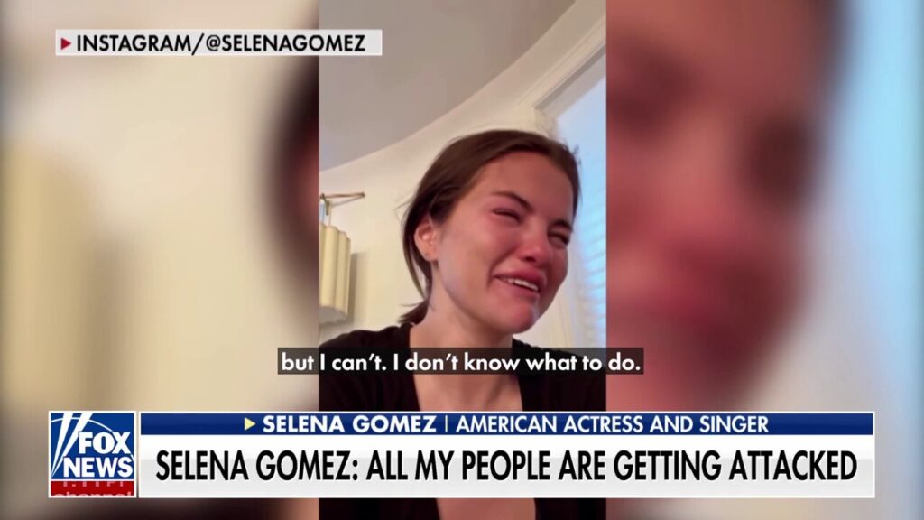 Selena Gomez posts video crying about deportations: 'My people are getting attacked'