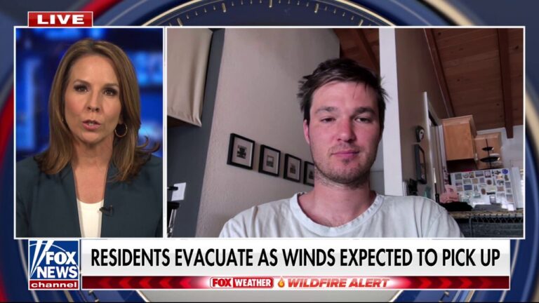 California wildfire evacuee gives his top safety tips as residents prepare for high winds