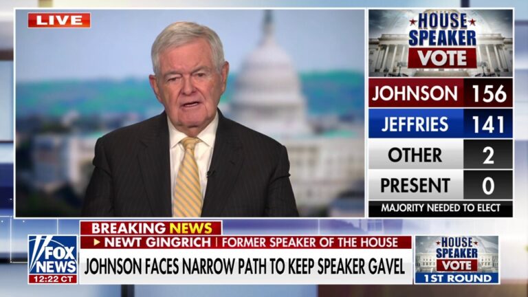 Every round will be ‘close,’ says Newt Gingrich on House speaker vote