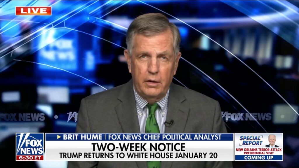 Brit Hume calls Trump’s comeback the 'most extraordinary political story’