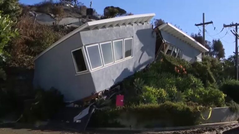 $2M California home spared from wildfires is destroyed by landslide