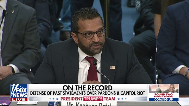 Democrats grill Kash Patel during his confirmation hearing