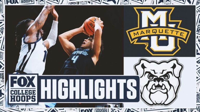 No. 9 Marquette Golden Eagles vs. Butler Bulldogs Highlights | FOX College Hoops