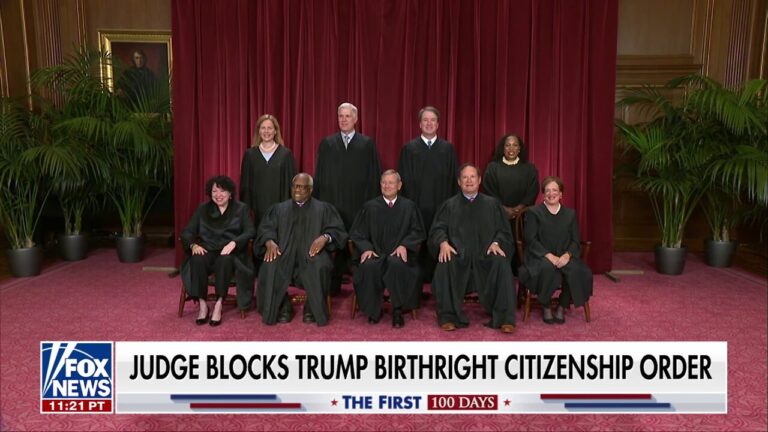 President Trump desires to change birthright citizenship through the courts