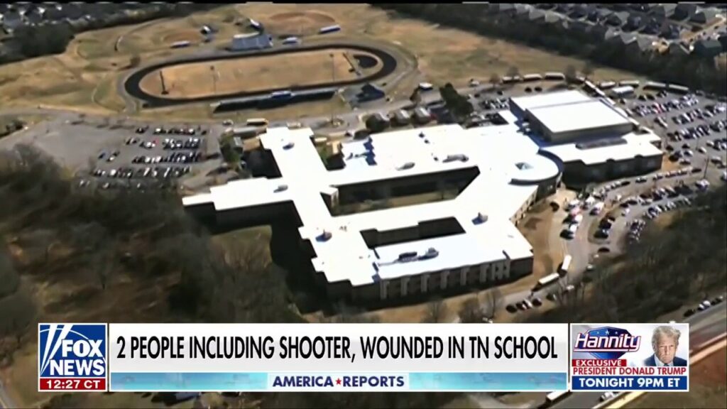 Two wounded, including shooter, at Tennessee high school