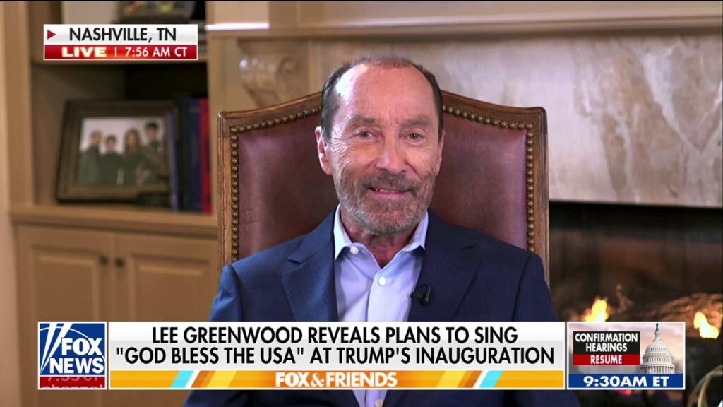 Lee Greenwood to sing ‘God Bless the USA’ at Trump inauguration