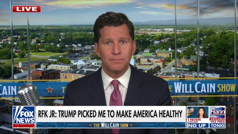 Will Cain shocked to see lawmakers attempt to destroy a healthcare ‘reformer’ like RFK, Jr