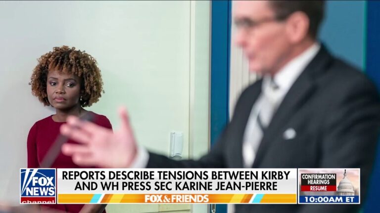 KJP reportedly blocked Kirby from briefing on cease-fire: 'Did not go over well'