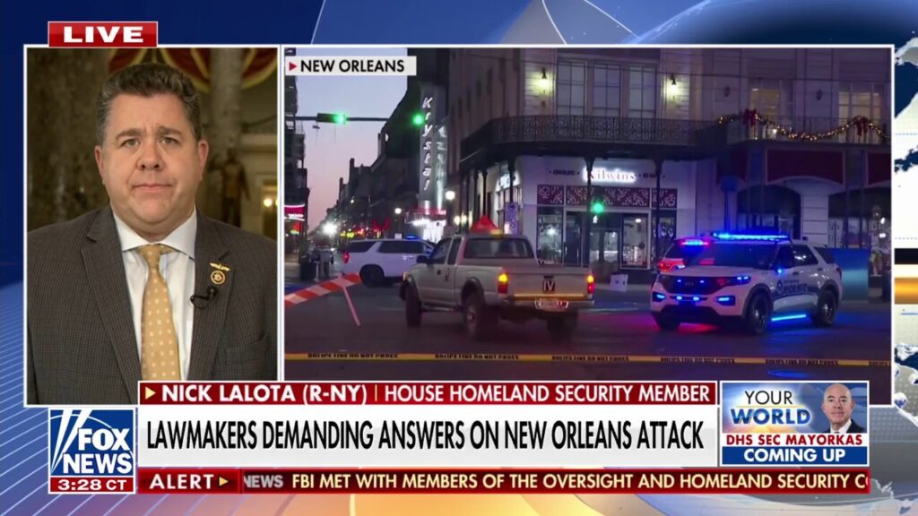 GOP lawmaker ‘frustrated’ US officials didn’t ‘pick up’ on New Orleans attack suspect earlier