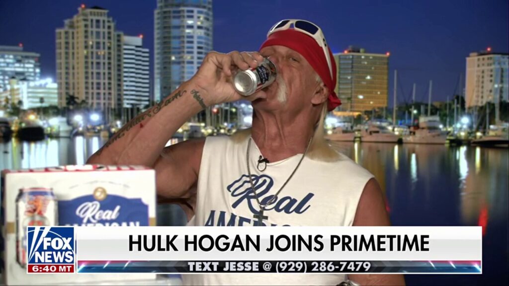 America’s back on track, says Hulk Hogan