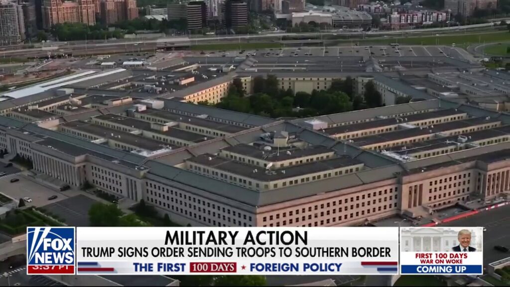 Trump orders active-duty troops to the US southern border