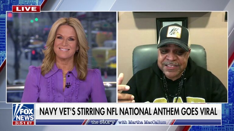 'God bless America': Viral NFL national anthem singer belts out another patriotic song