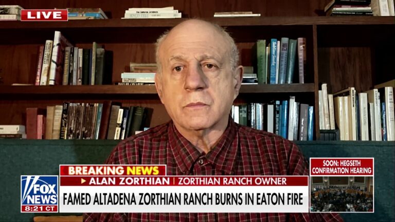 Famed Zorthian Ranch burns in California Eaton fire